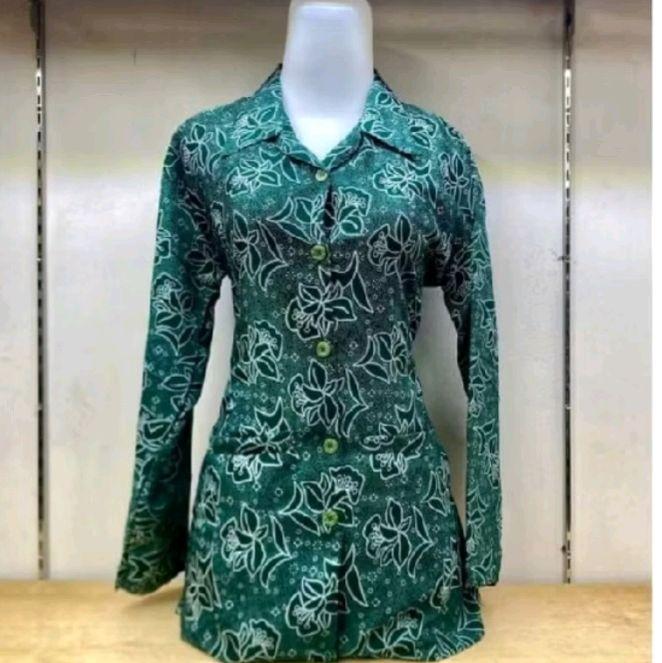 SERAGAM BAJU PKK RESMI NASIONAL TERBARU 2026 , BAJU PKK TERBARU , BAJU PKK HIJAU TOSKA , BAJU PKK LA