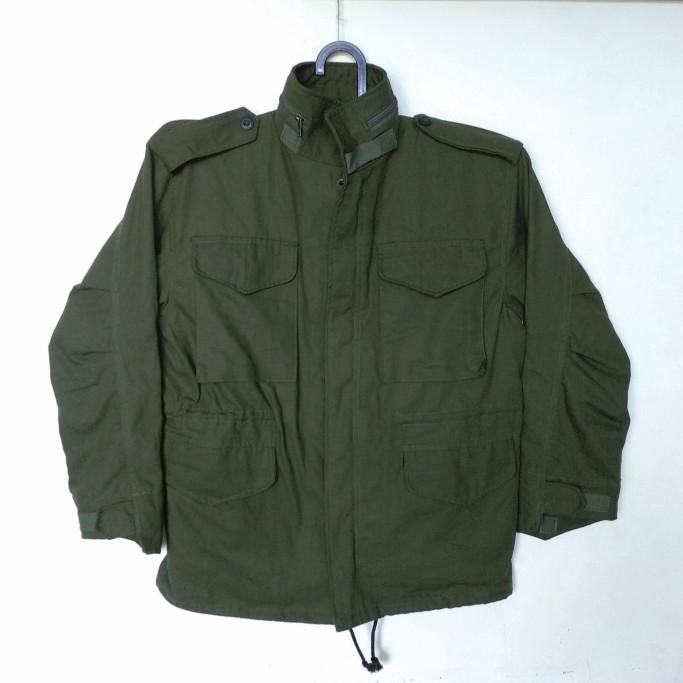 Jaket Korea 80-An Tentara Pdl Warna Hijau Tni Tbk