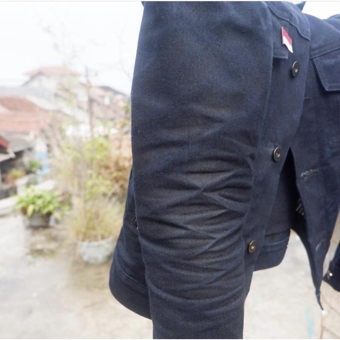 Ready Jaket Denim Naomi Black Jaket Type 1.