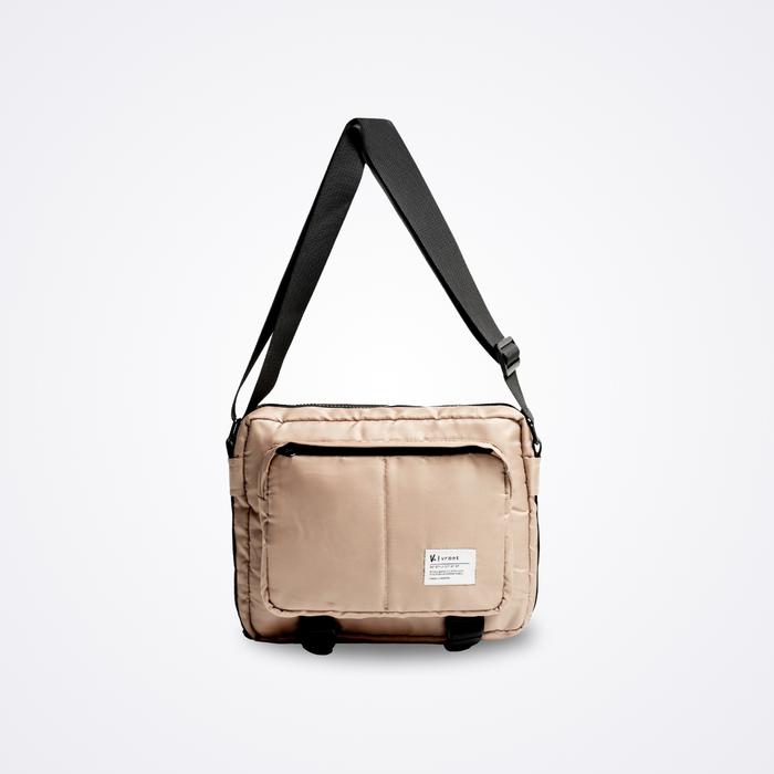 VRONT MX-1 Khaki Slingbag Ipad / Tab Tas Selempang Parasut Cowok Cewek