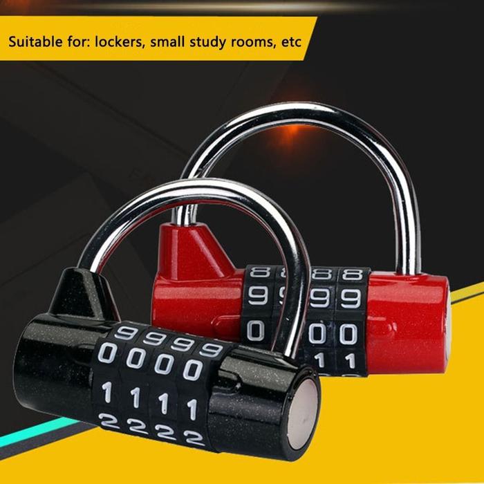 Padlock Number Combinations Gembok Nomor Angka Kombinasi Gembok Rumah Gembok Pagar Gembok Koper Angk