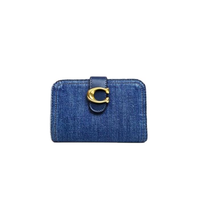Coach Tabby Wallet Denim Original.