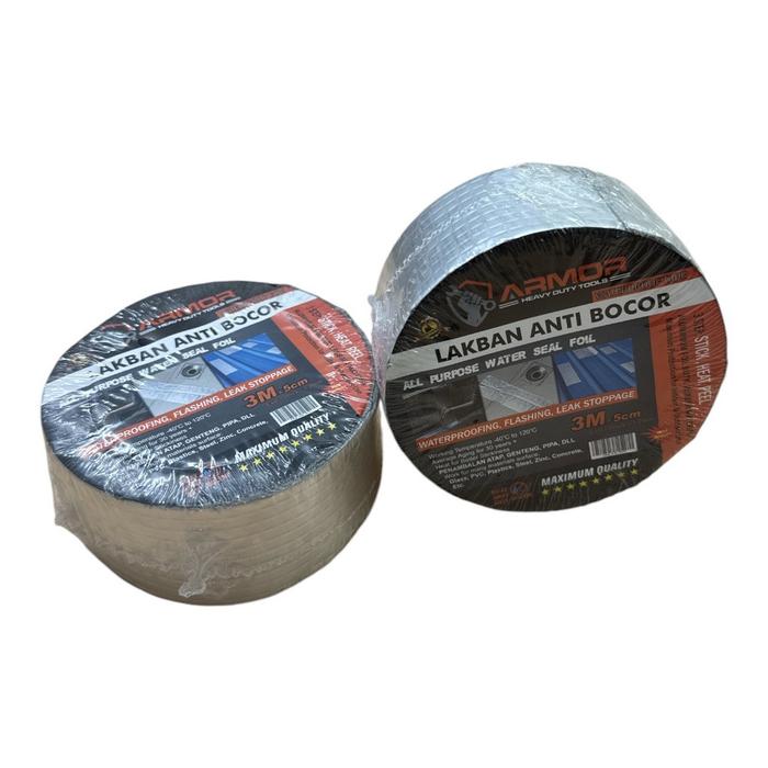 ARMOR LAKBAN ANTI BOCOR 3 X 5 CM - PENAMBAL ATAP TOREN PIPA AIR PVC