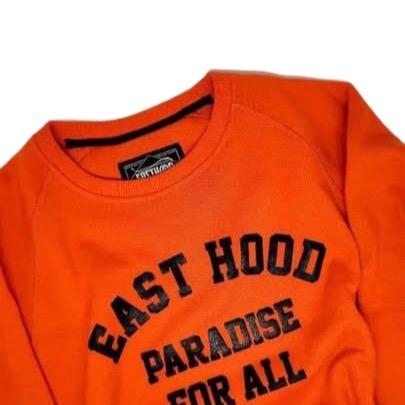 CrewNeck Easthood warna Orange
