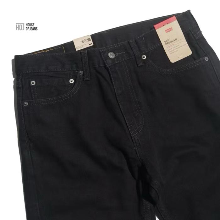 Celana Jeans Pria 505-0260 Reguler Fit Hitam - Celana Jeans Branded - 100% Original
