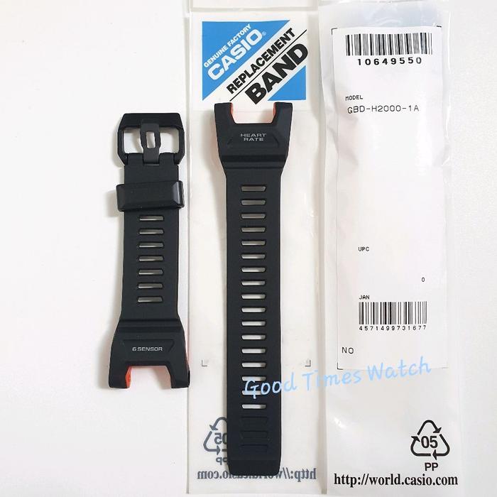 STRAP G-SHOCK GBD-H2000-1A GBD H2000 CASIO ORIGINAL