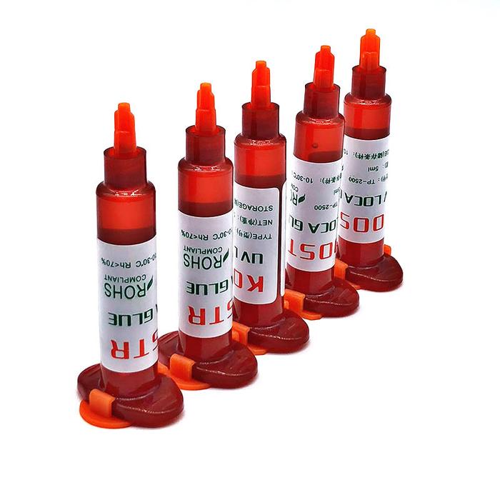 5 Ml Loca Perekat Lem Cair Bening Optik Sinar UV Lem UV Alat