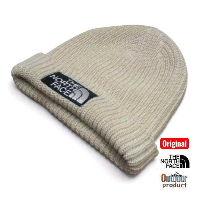 THE NORTH FACE BEANIE - CREAM