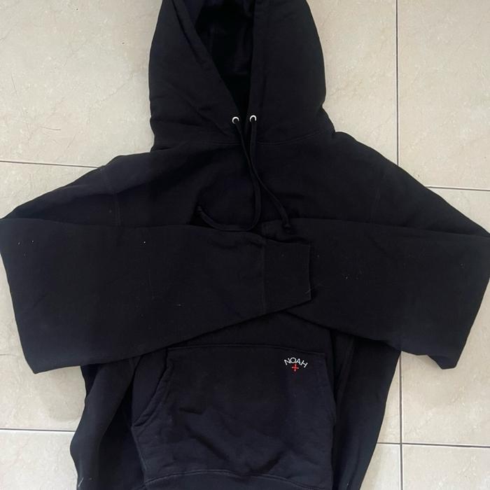 NOAH NYC CORE LOGO HOODIE Hitam BNWT untuk Pria dan Wanita