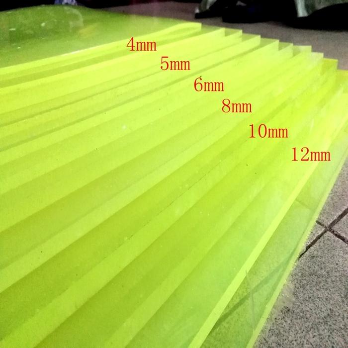 All Kind Of Thickness Diamension 300*300 PU Plate RUBBER SPRING Bar