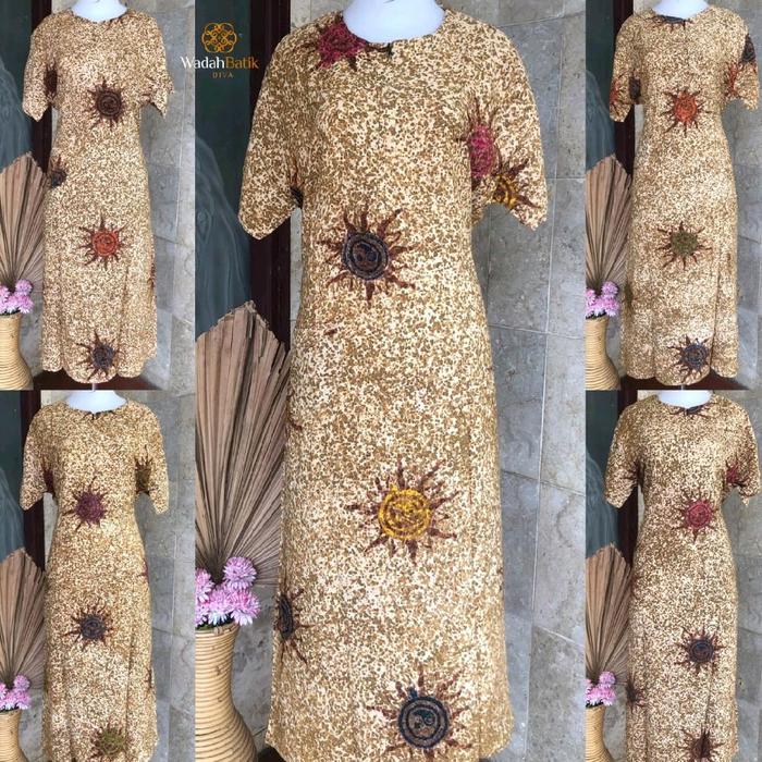 DASTER KLOK CAP CERIA BATIK MOTIF SUNAN TERBARU