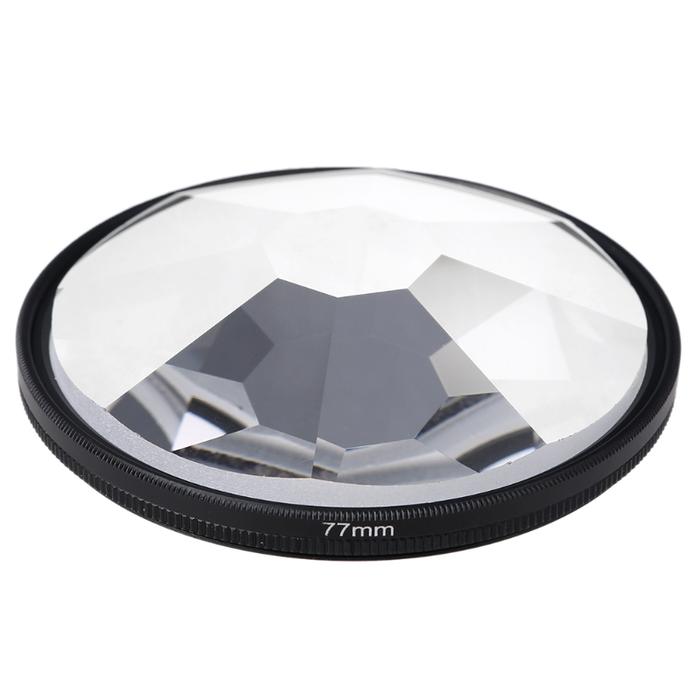 69HC Kaleidoscope Glass Prism, 77mm Kaleidoscope Prism Camera Glass