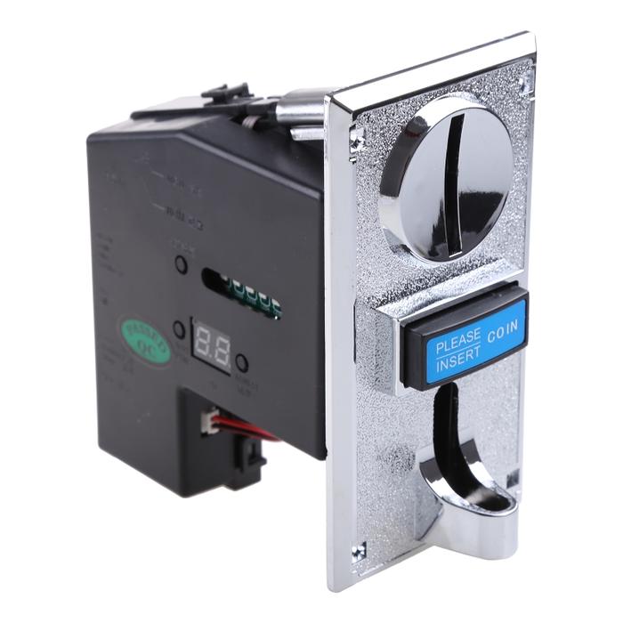Multi Coin Acceptor Programable for Different Values Selector for