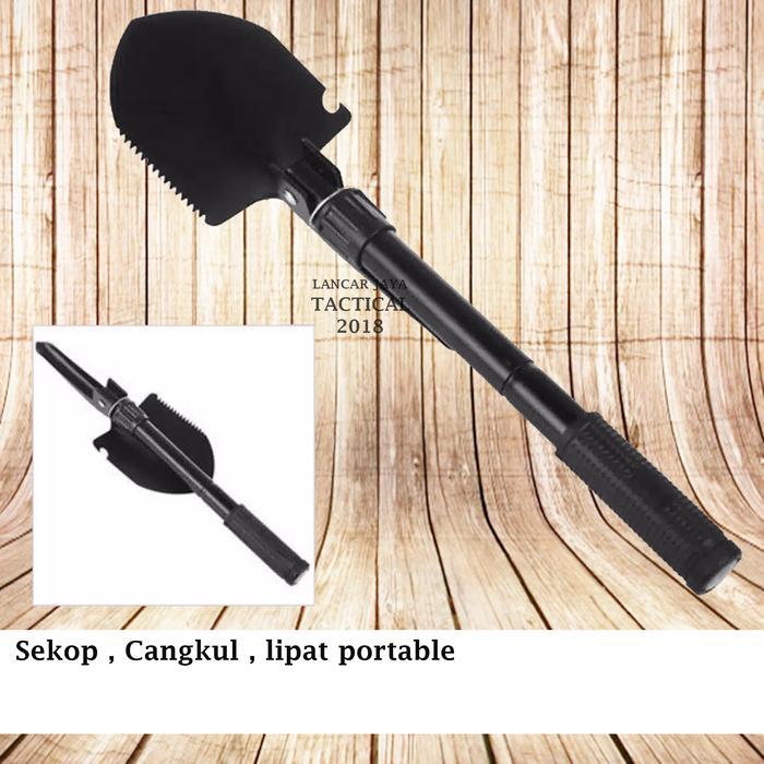 CANGKUL SEKUP CAMPING MINI PORTABLE
