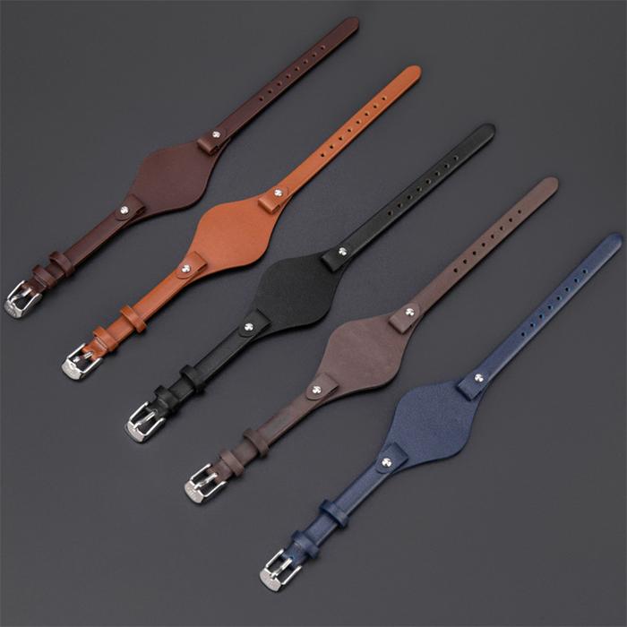 Watch band Genuine Leather Strap Watch Accessories For Fossil Es3077 Es2830 Es3262 Es3060 Steel Buck