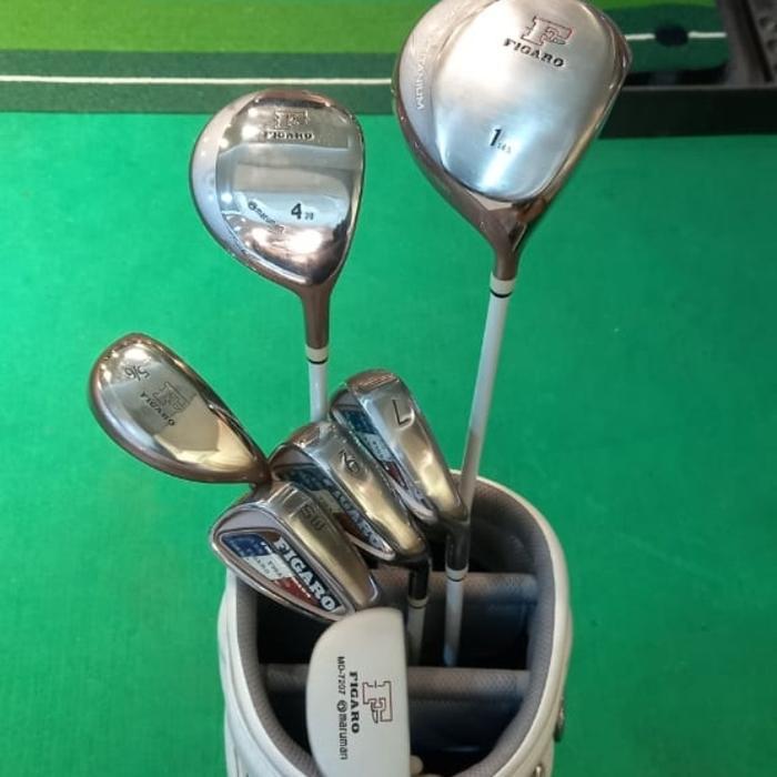 PREMIUM Stick Golf Maruman Figaro Fullset Ladies-Promo Bonus Tas Adidas-Packet Pemula-Used Like New-