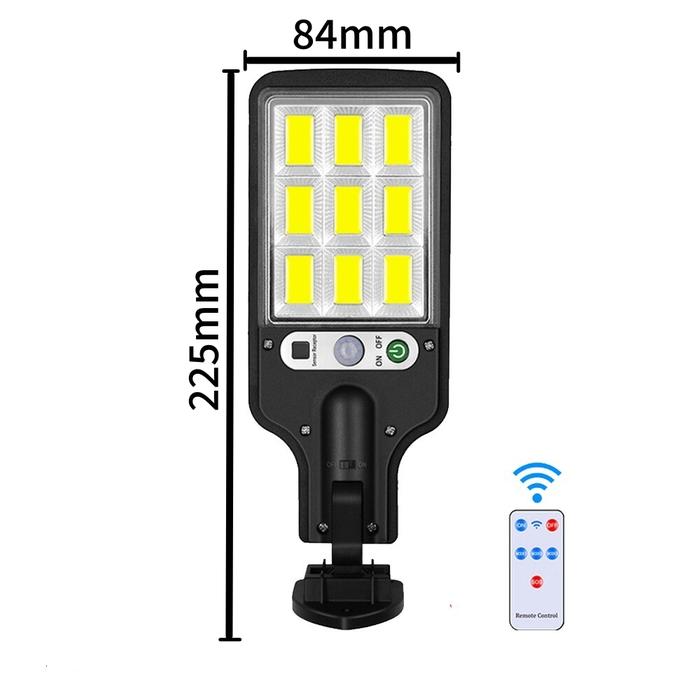 ✌Beli 1 gratis 1✌Lampu Tenaga Surya 800Watt Solar Cell Solar Panel Waterprooflampu surya lampu solar