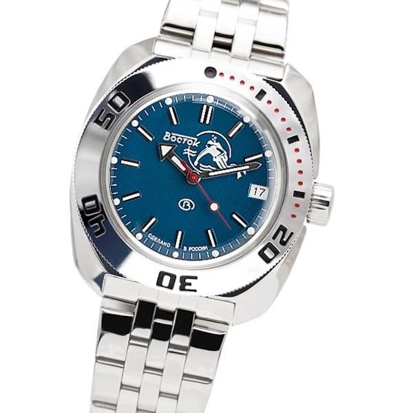 Vostok Amphibia Scuba Dude Auto Stainless Steel