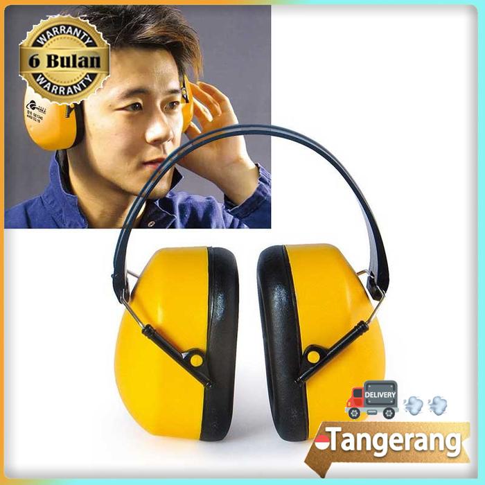 Earmuff Safety Pelindung Telinga Helmet Anti Bising