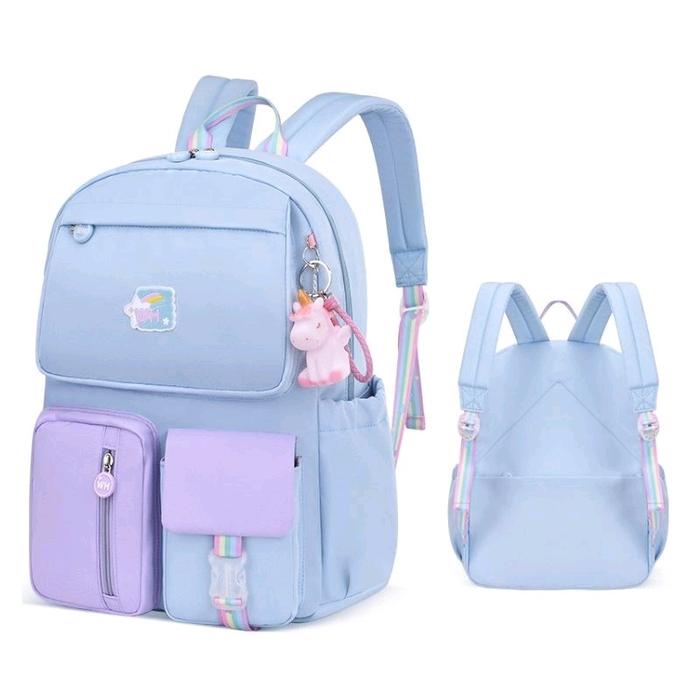 CRYSTAL DREAMS BAG - JT3260 - Tas Ransel Anak Perempuan Import Premium | Backpack Anak Perempuan Uni