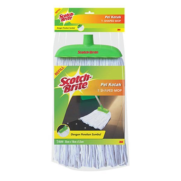 DISKON SCOTCH BRITE T-SHAPED MOP REFILL ID-69112699 READY STOCK