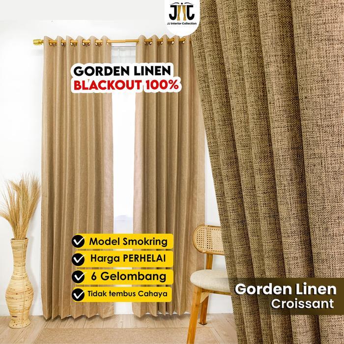 Gorden jendela blackout 100% Paris collection hordeng