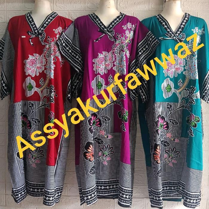 Daster Batik Elok Model Kimono Jepang
