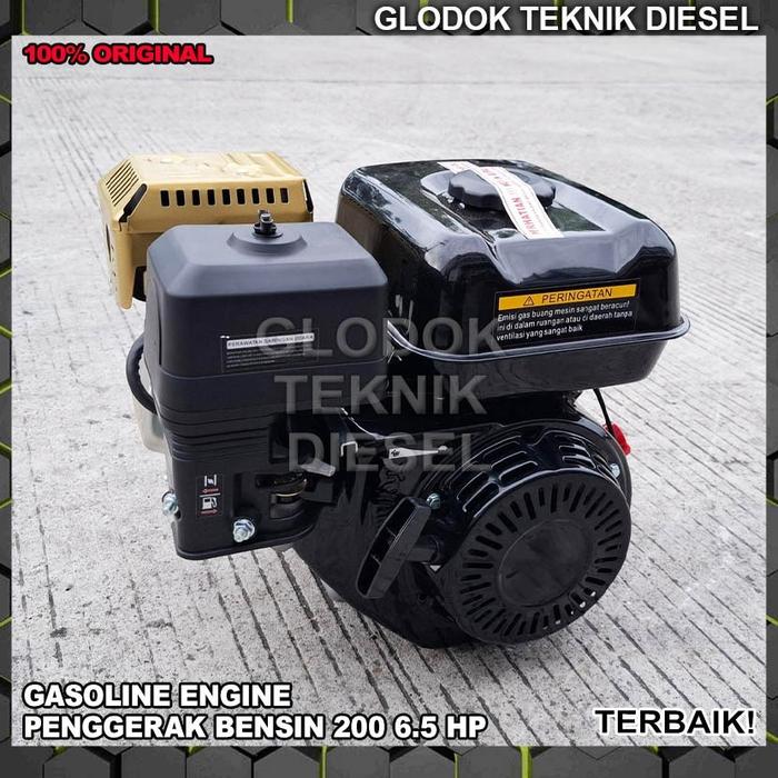 MESIN PENGGERAK BENSIN SERBA GUNA 6.5 HP GASOLINE ENGINE 6,5HP TERBAIK MESIN PENGGERAK