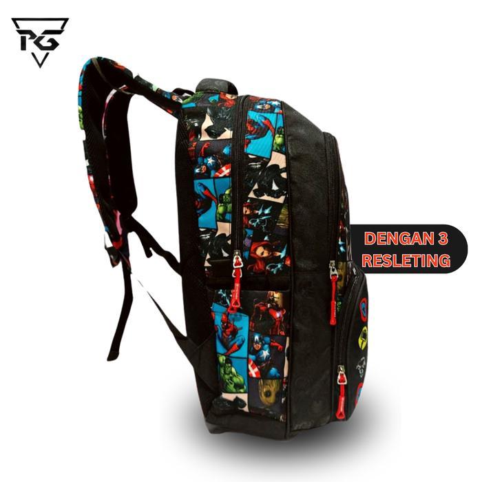 HEMAT Smiggle superhero marvel avengers tas sekolah anak laki laki SD import