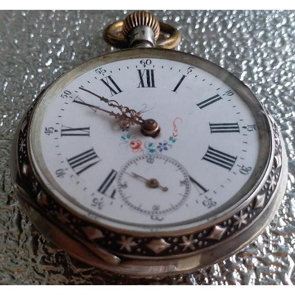 Antique - Art Deco Vintage jam saku full Perak Luxury Original REMONTOIRE