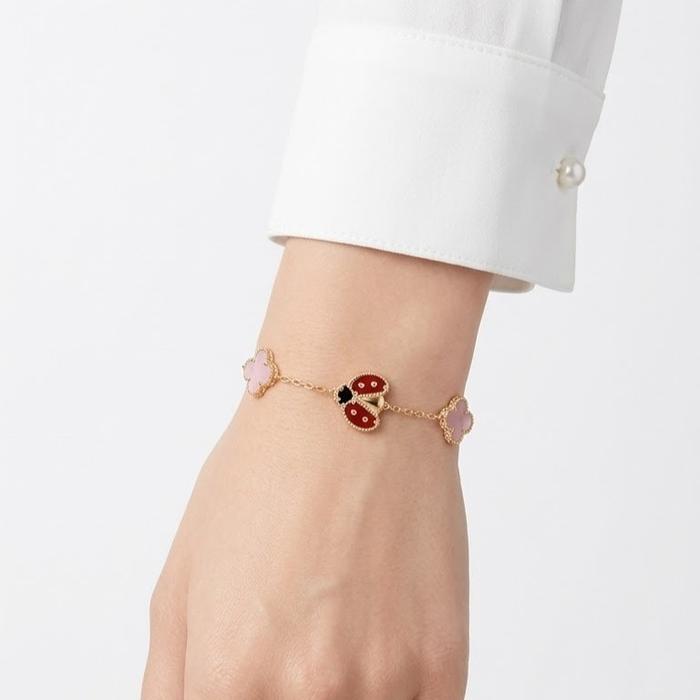 GLORIA INDAH - Gelang bunga ladybug - G.XL - AU 750