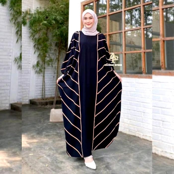 Kaftan Lula Kaftan Motif Terbaru kaftan motif viral kaftan Gamis Muslimah Kaftan Rayon Jumbo
