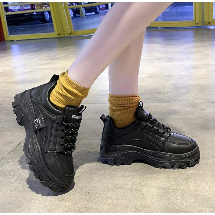 Sepatu sneakers wanita S15 korean Shoes