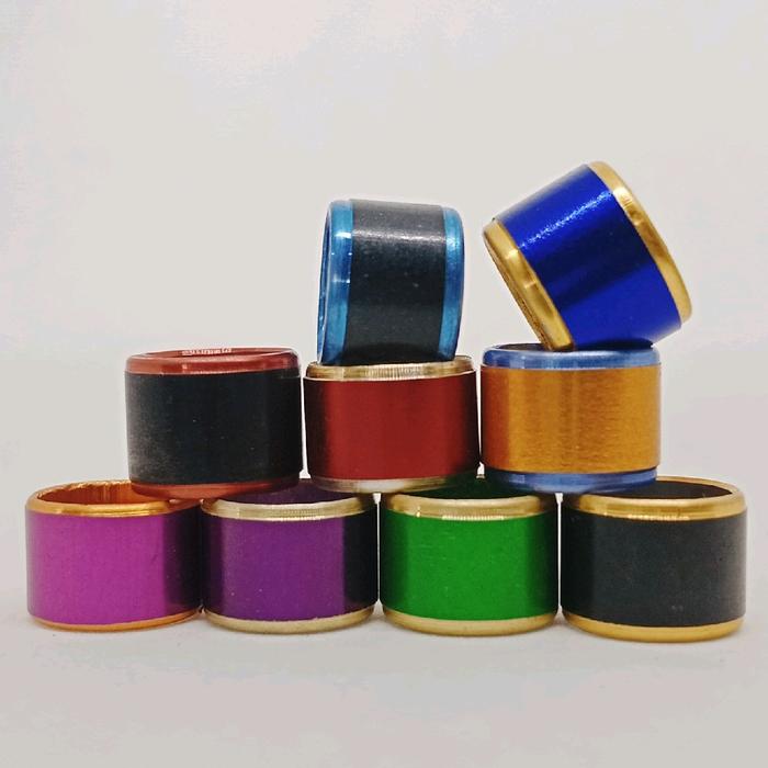 ring burung merpati, puter, kutut, murai, kenari dll tipe MK polos harga perbutir