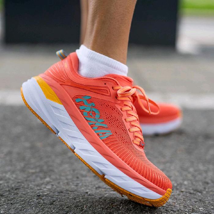 HOKA ONE BONDI 7 CAMELLIA COASTAL Olahraga