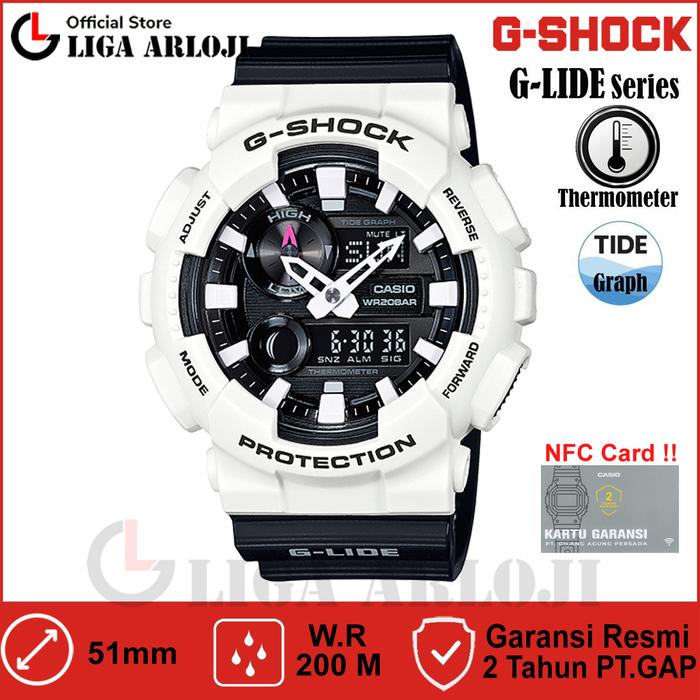 Casio G-SHOCK GAX-100B-7ADR Jam Tangan Pria Analog Digital G-Lide GSHOCK GAX-100B-7A GAX 100B 7ADR G