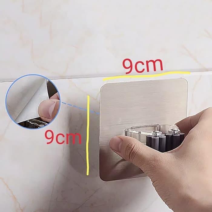 Penjepit Gagang Sapu / Single Mop Holder / Gantungan Sapu Pel Pungki
