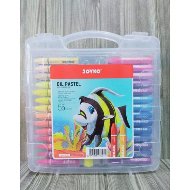 Crayon / Krayon Oil Pastel - joyko 55 Warna MURAH!
