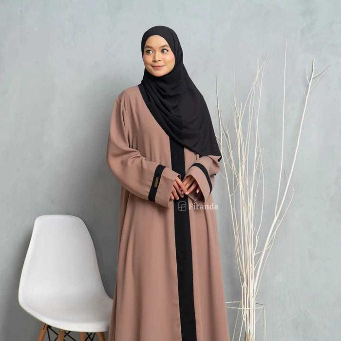 Gamis Abaya Kombinasi Arab Turkey Terbaru II Abaya Turkey Dress Maryam Katun Premium Lembut II Gaun 