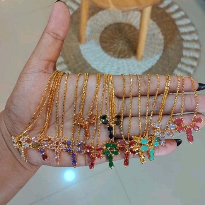 kalung kebun raja zircon/kalung zircon/kalung fashion