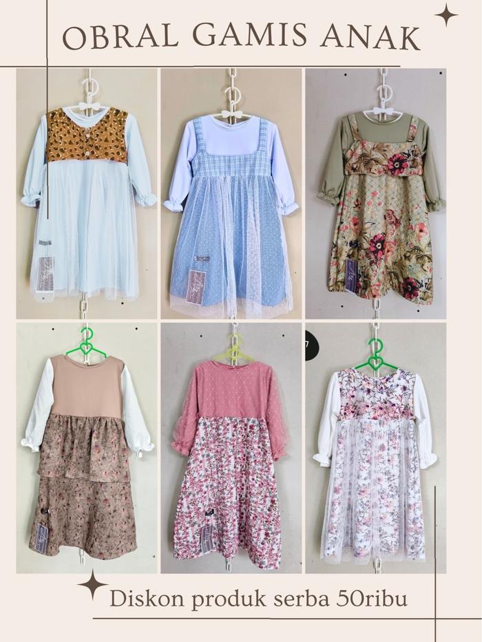 BARU!!! Gamis Serba 50rb sale