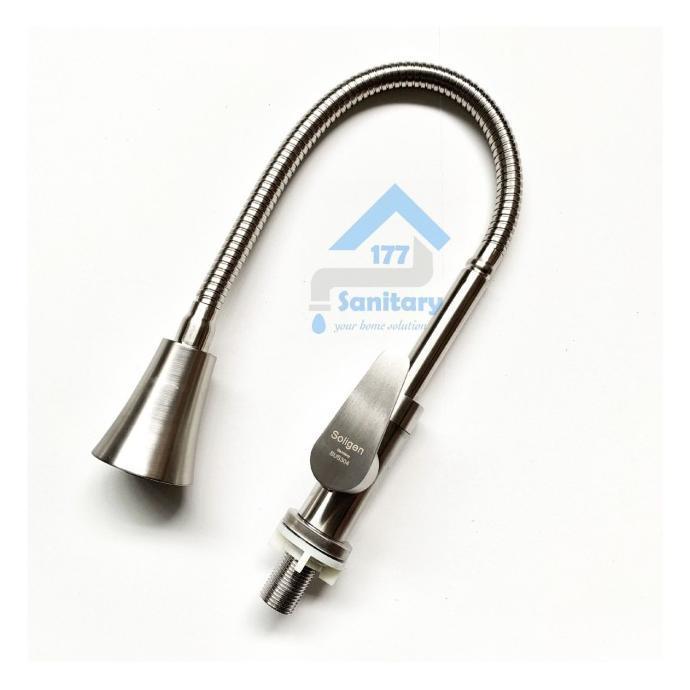 (Cooger) Kran Air Sink Fleksibel Meja Stainless 304 Solen 505St- Keran Dapur
