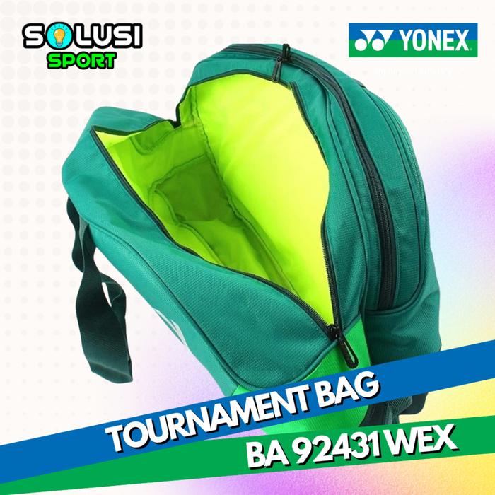 TERLARIS Yonex BA 92431 WEX Tas Raket Tenis Badminton Padel Pickleball Bulutangkis Pro Tournament Ba