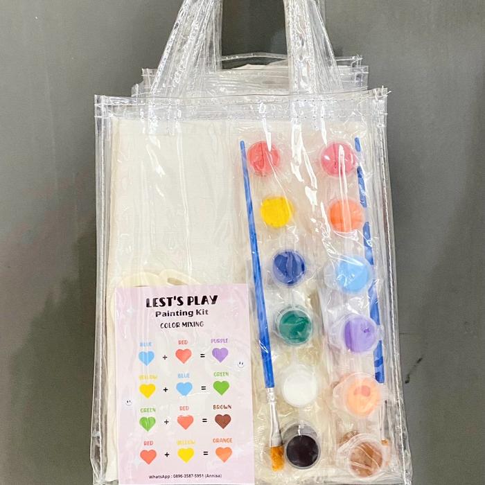 DIY PAINTING KIT TOTEBAG [PAKET COUPLE]
