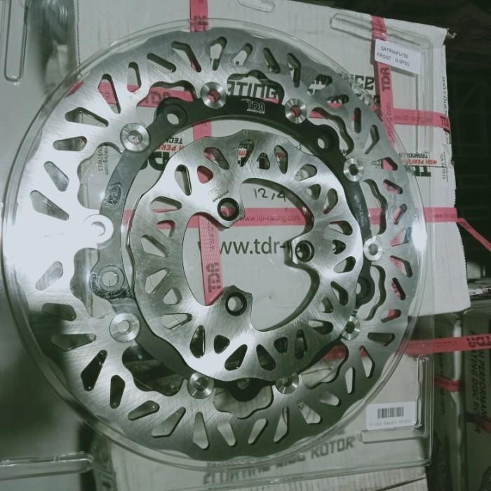 PAKET CAKRAM DEPAN FLOATING 320MM/ HBELAKANG TDR SATRIA FU / GSX150