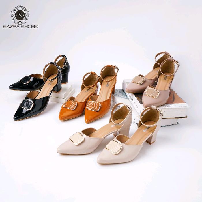 SAZRA - ZYVA SHOES - MULES HEELS WANITA