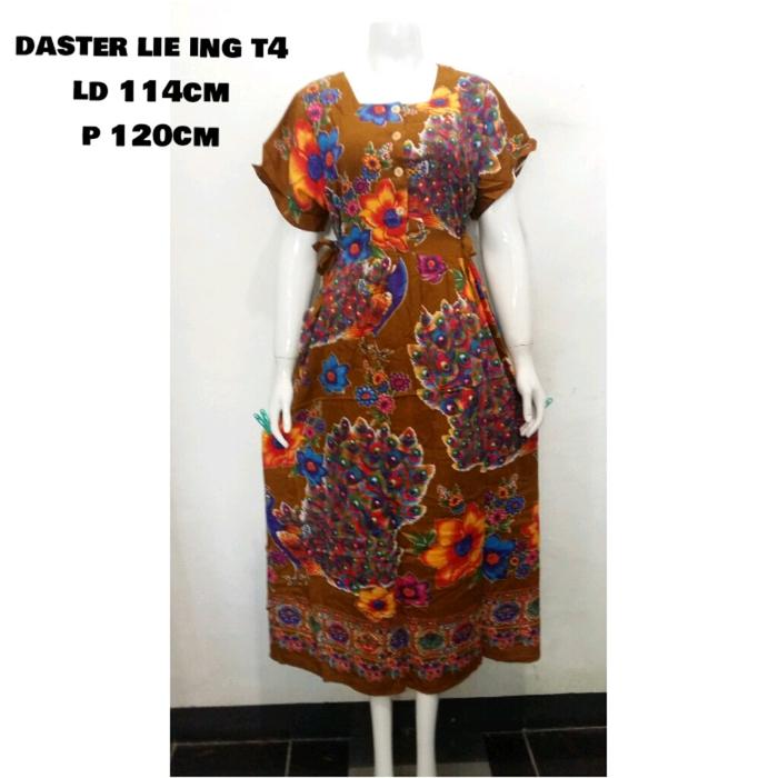 DASTER BATIK LIE ING TALI 4 BAHAN SANTUNG RAYON