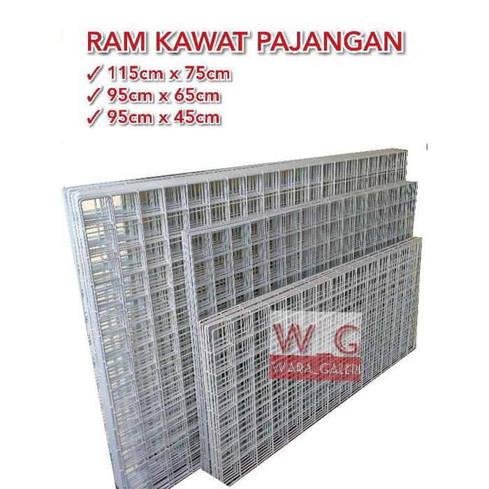 Ram kawat Gantungan dinding Pajangan aksesoris serbaguna