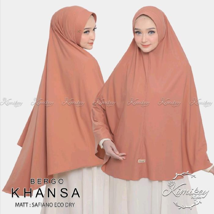 Hijab jumbo syar'i XXL by Kimikey hijab JERSEY super premium
