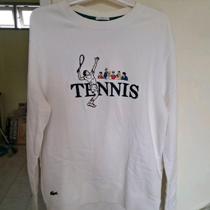 Crewneck Lacoste Tennis John McEnroe lagi serve